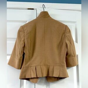 Limited high waisted lightweight blazer jacket